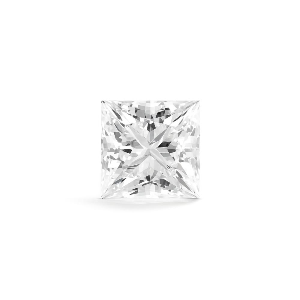 2 carat princess cut diamond